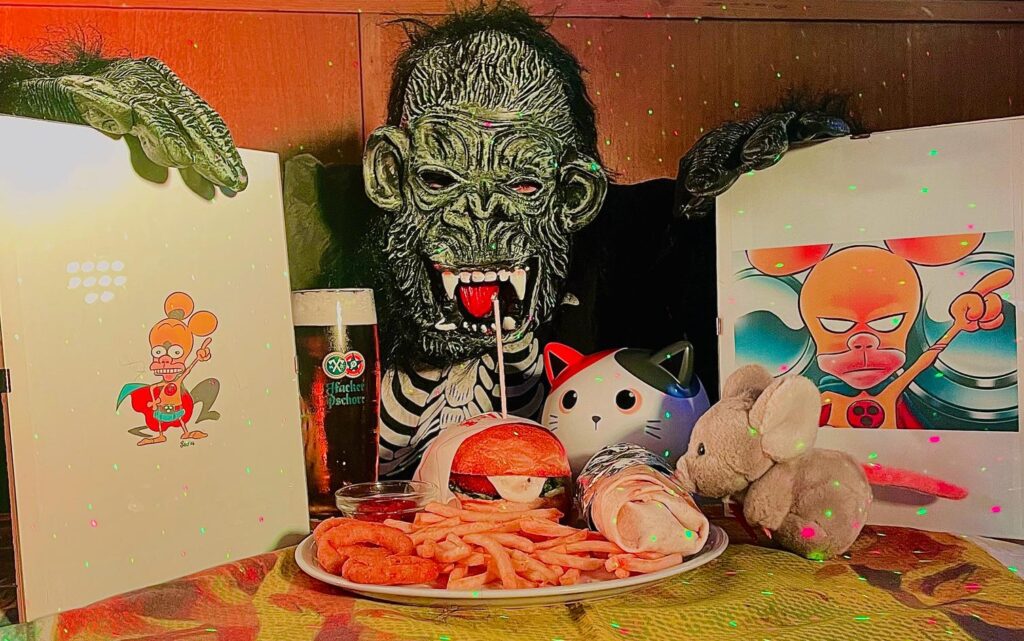 156° Grande abbuffata dal 12 al 27 Aprile "King Kong vs Ratman...&gatto"