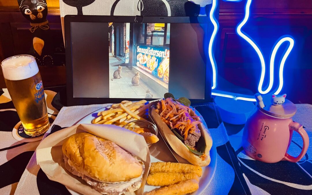 165° grande abbuffata: sen nasil listersen (street cat).