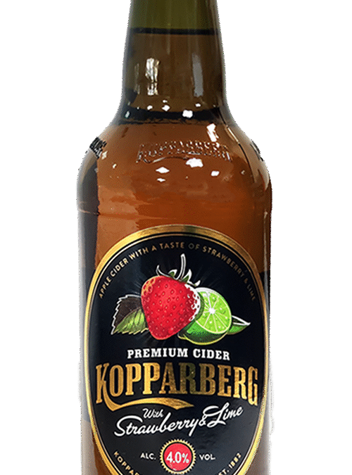 Kopparberg Sidro mele, fragola e lime – 4%